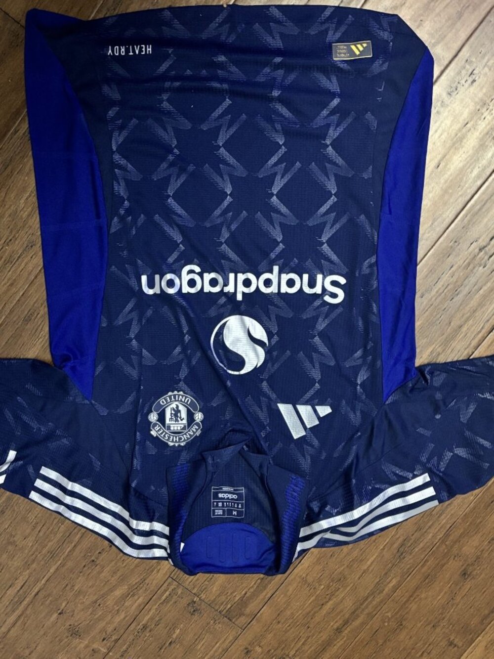 Adidas Manchester United 24/25 Away Authentic Jersey Mens M IU1391 NWT
